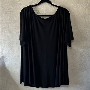 Lane Bryant Classic Black Tunic